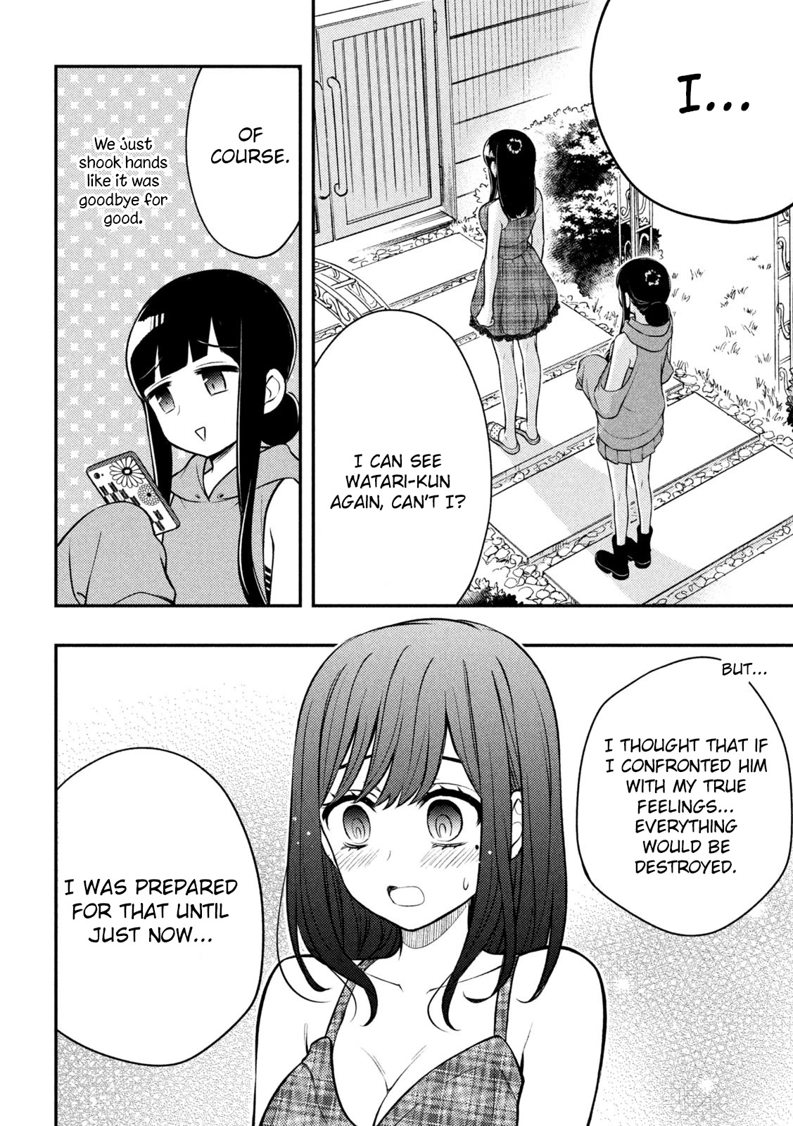 Watari-kun no xx ga Houkai Sunzen Chapter 86