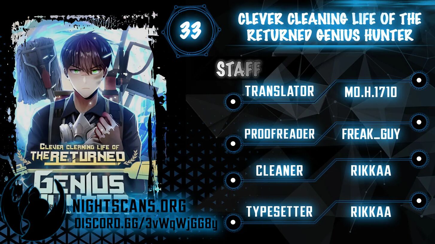 Clever Cleaning Life of the Returned Genius Hunter Ch.033, Clever