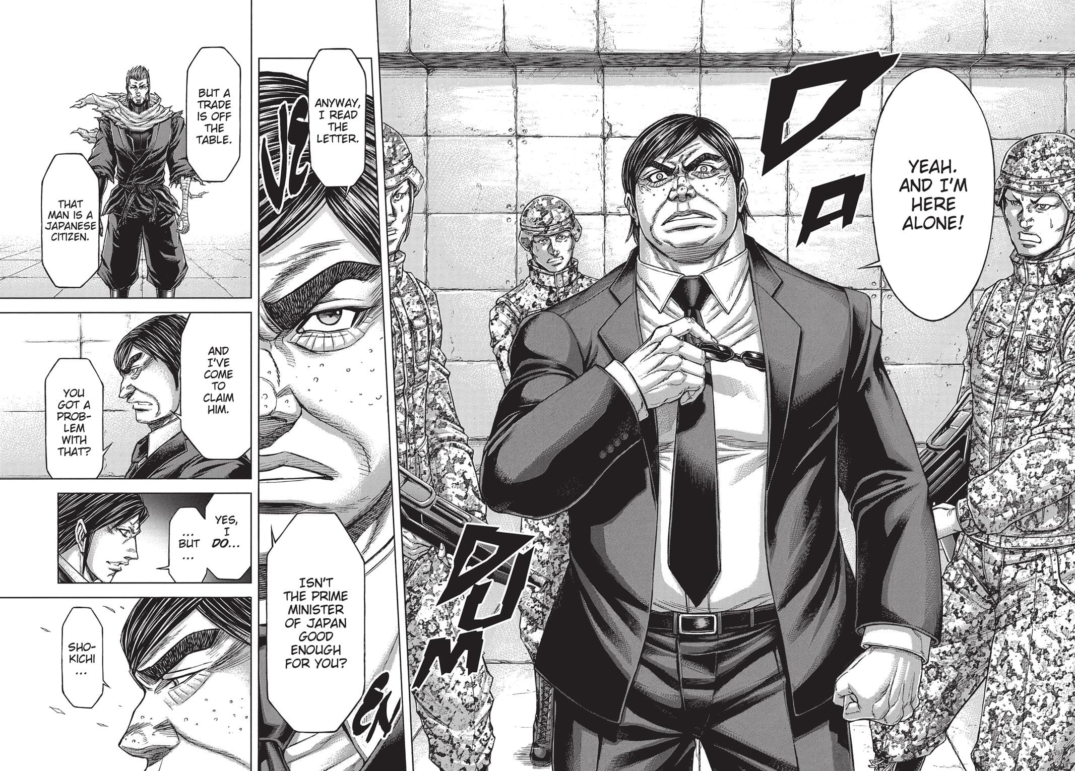 Terra Formars Chapter 219