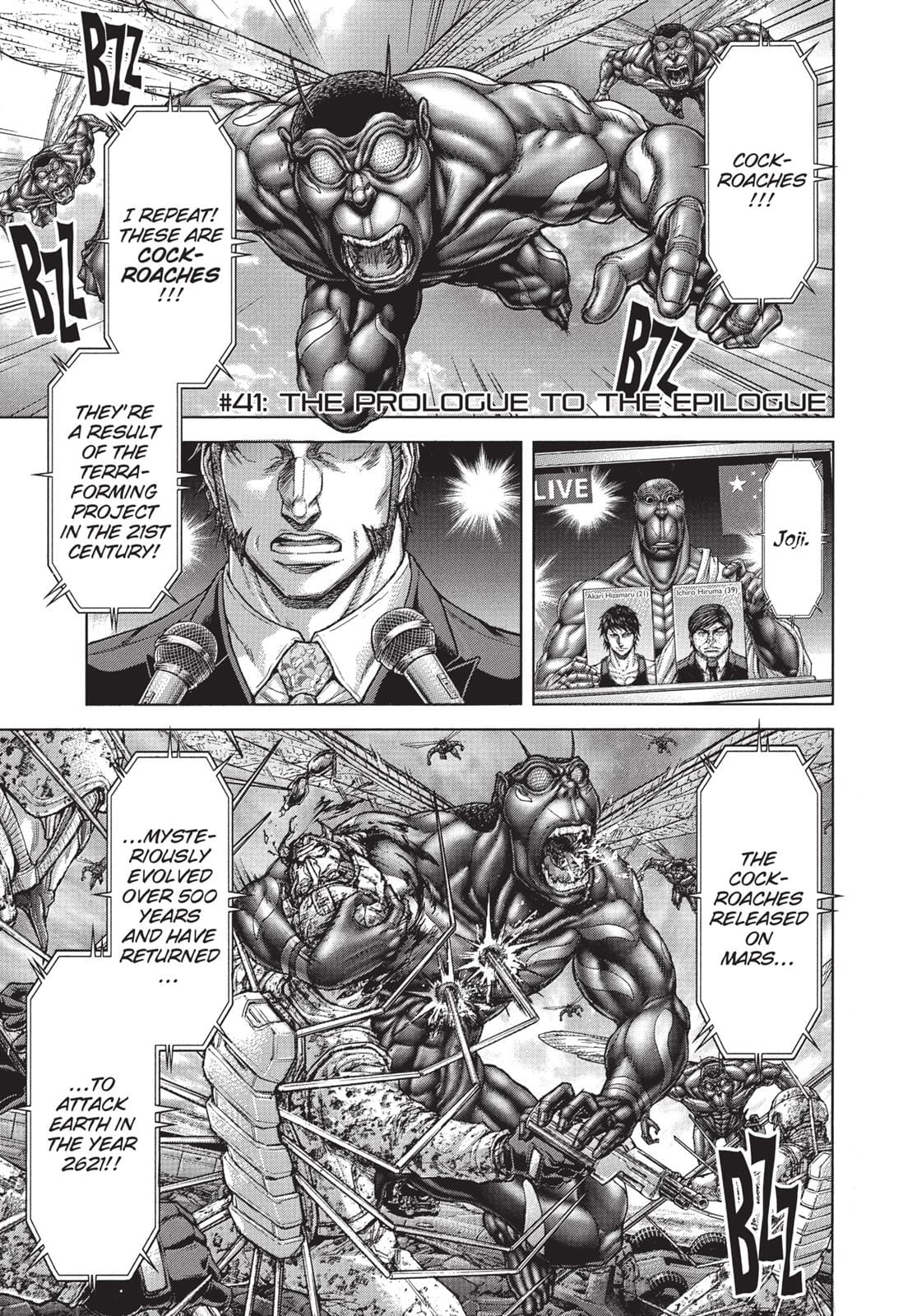 Terra Formars Chapter 220