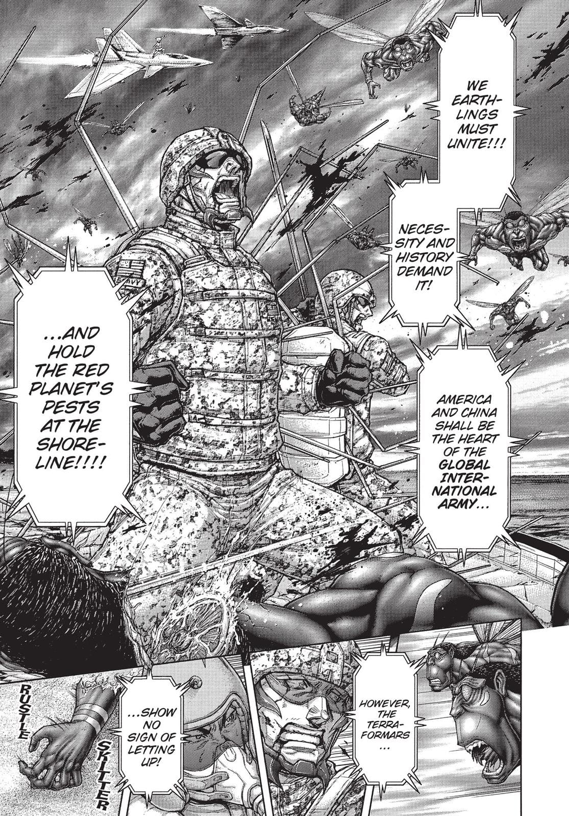 Terra Formars Chapter 220