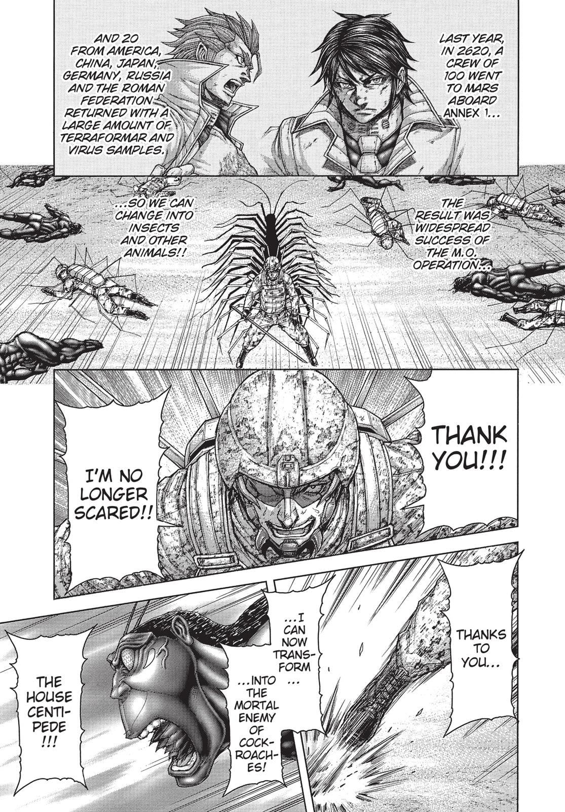 Terra Formars Chapter 221
