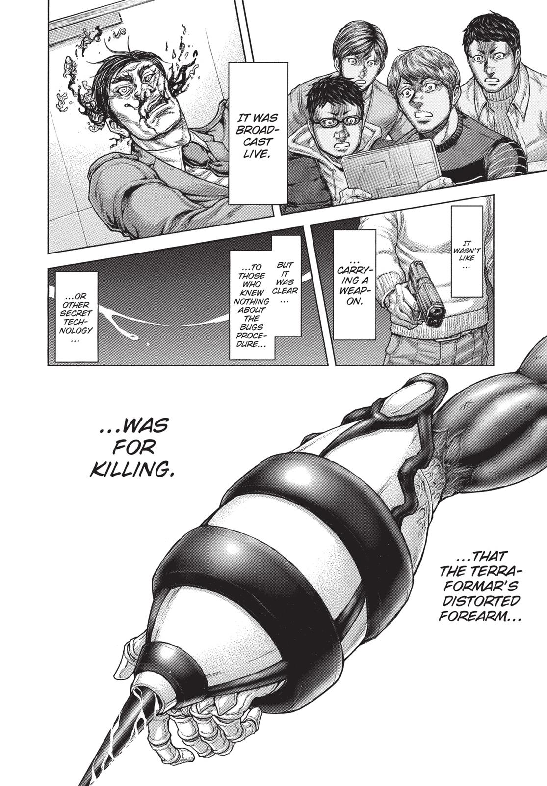 Terra Formars Chapter 221