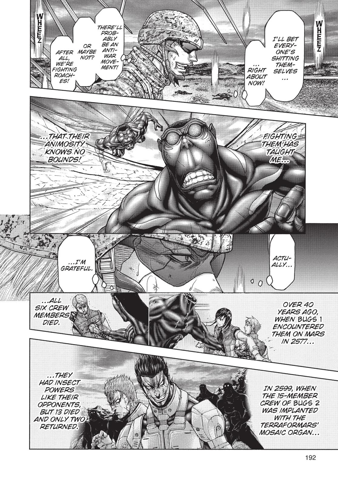Terra Formars Chapter 221
