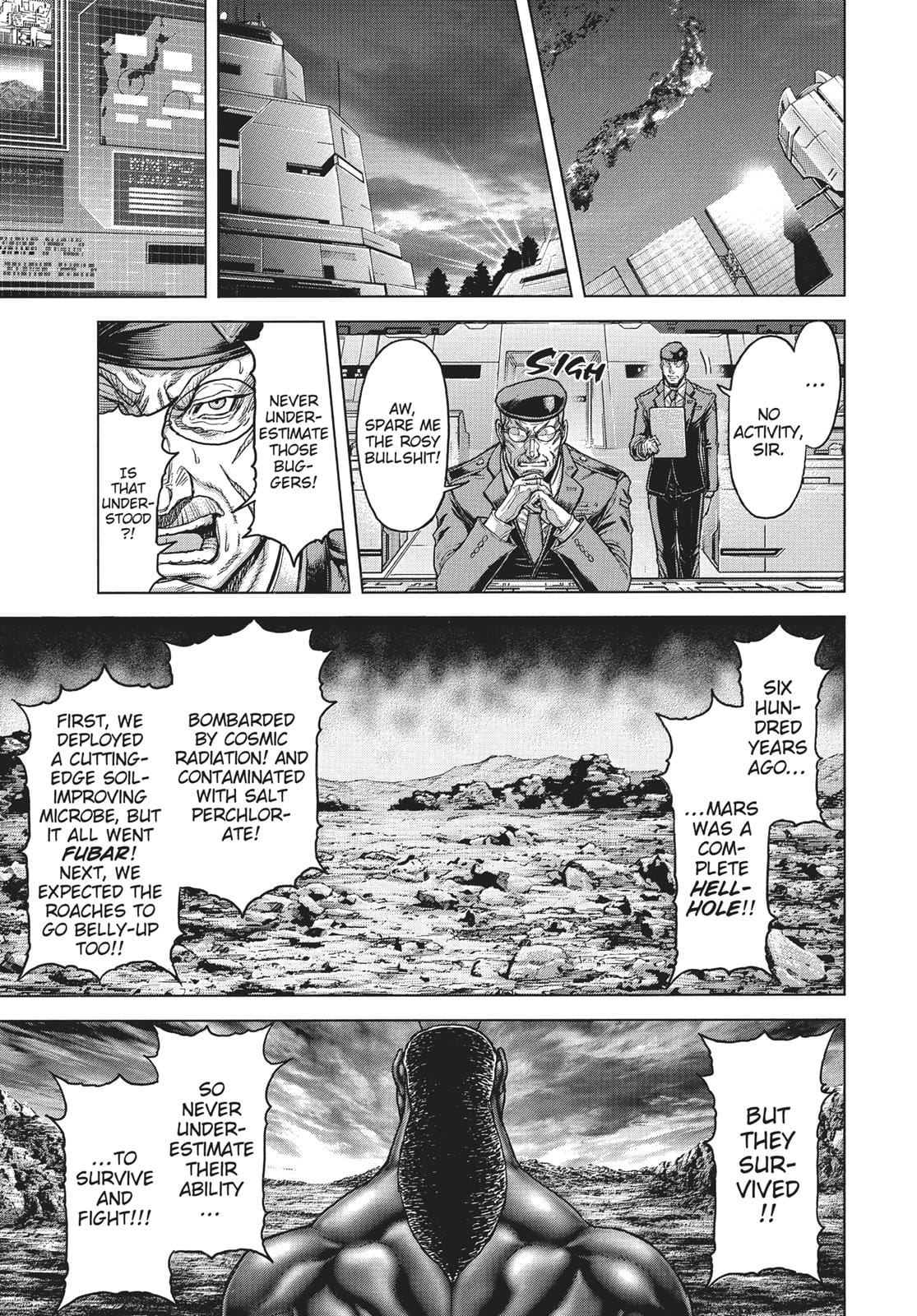 Terra Formars Chapter 222