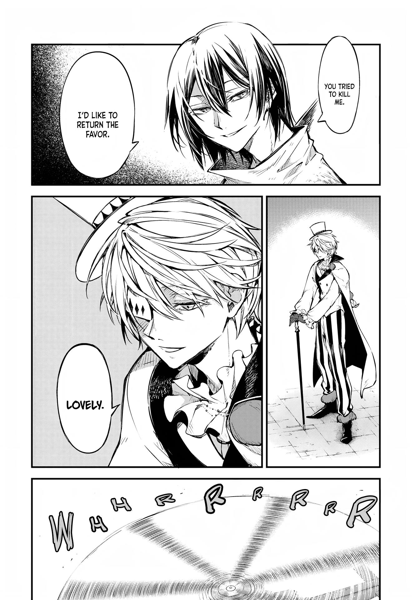 Bungou Stray Dogs Chapter 111