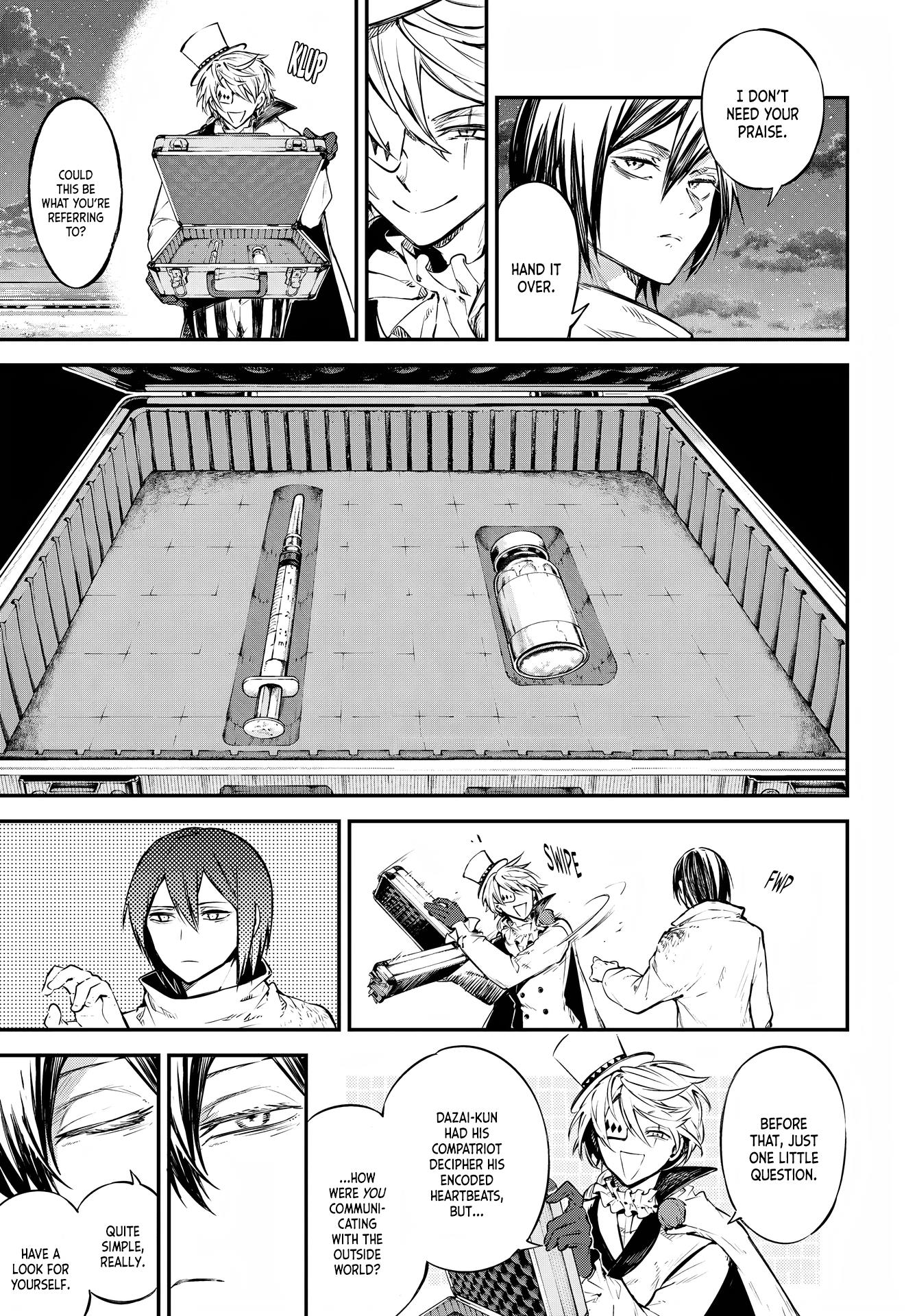 Bungou Stray Dogs Chapter 111
