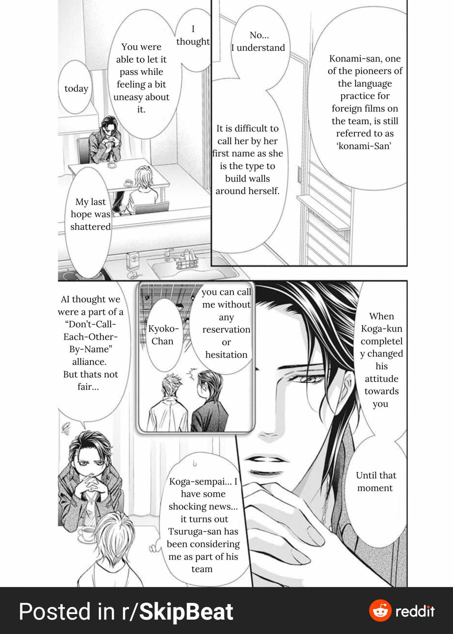 Skip Beat Chapter 311