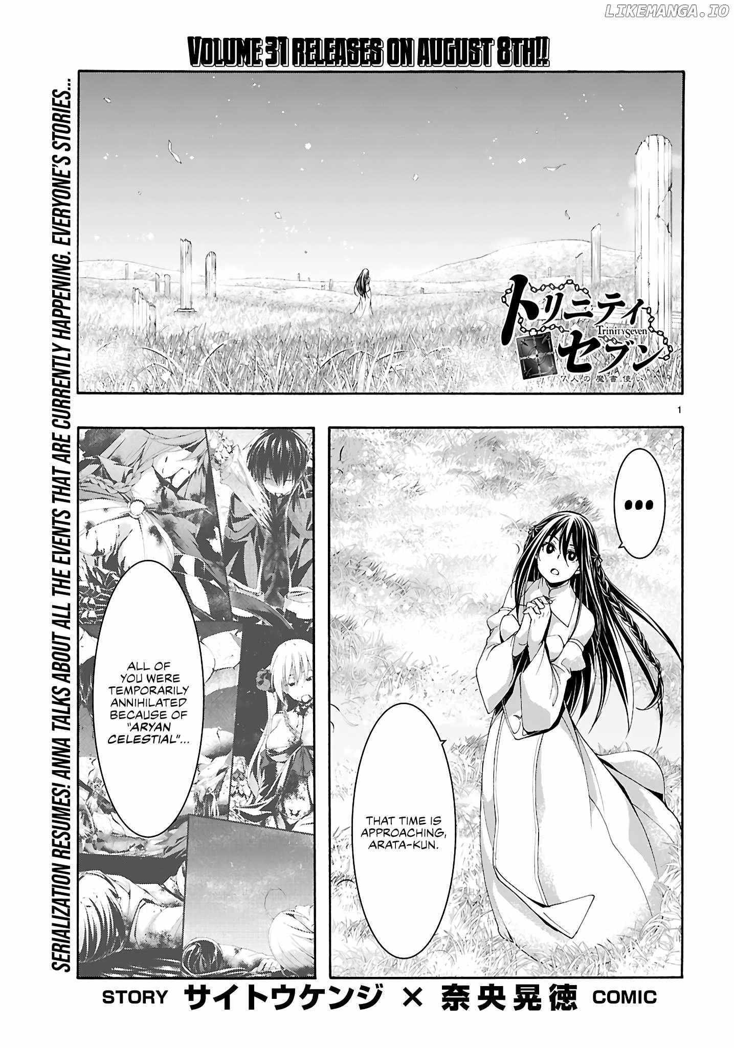 Trinity Seven: The Seven Magicians Chapter 156