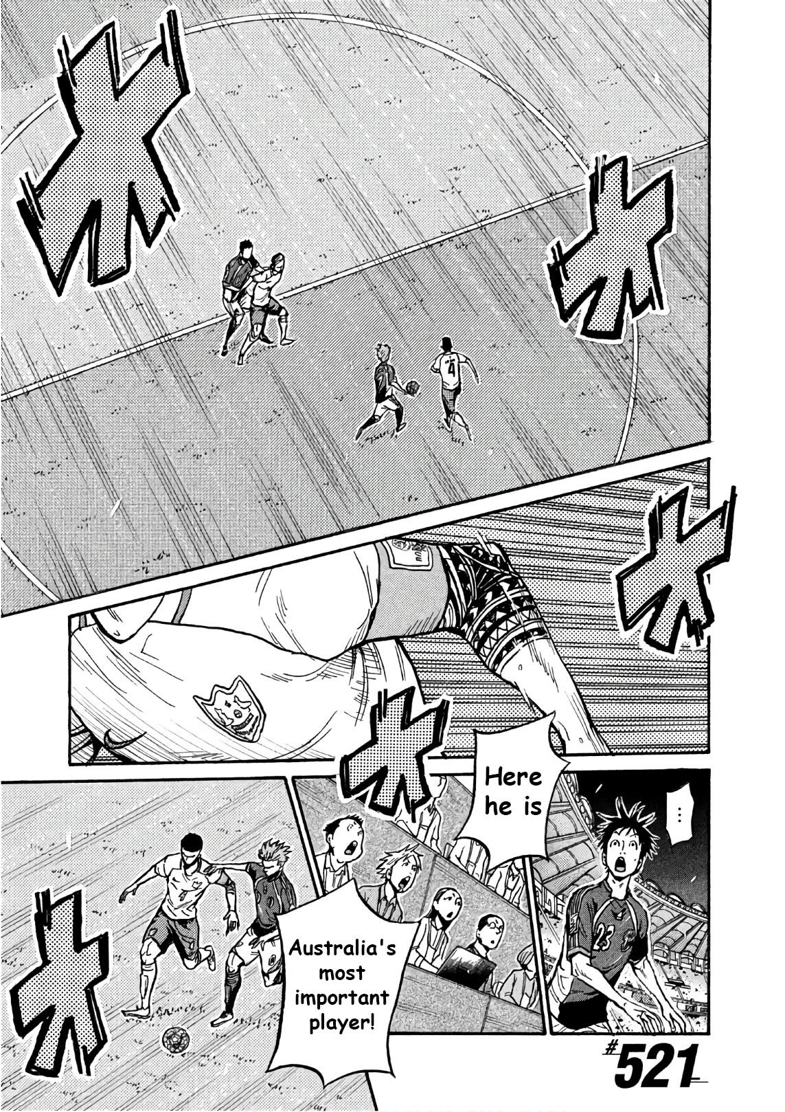 Giant Killing Chapter 521