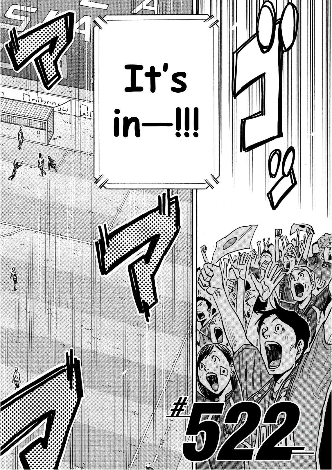 Giant Killing Chapter 522