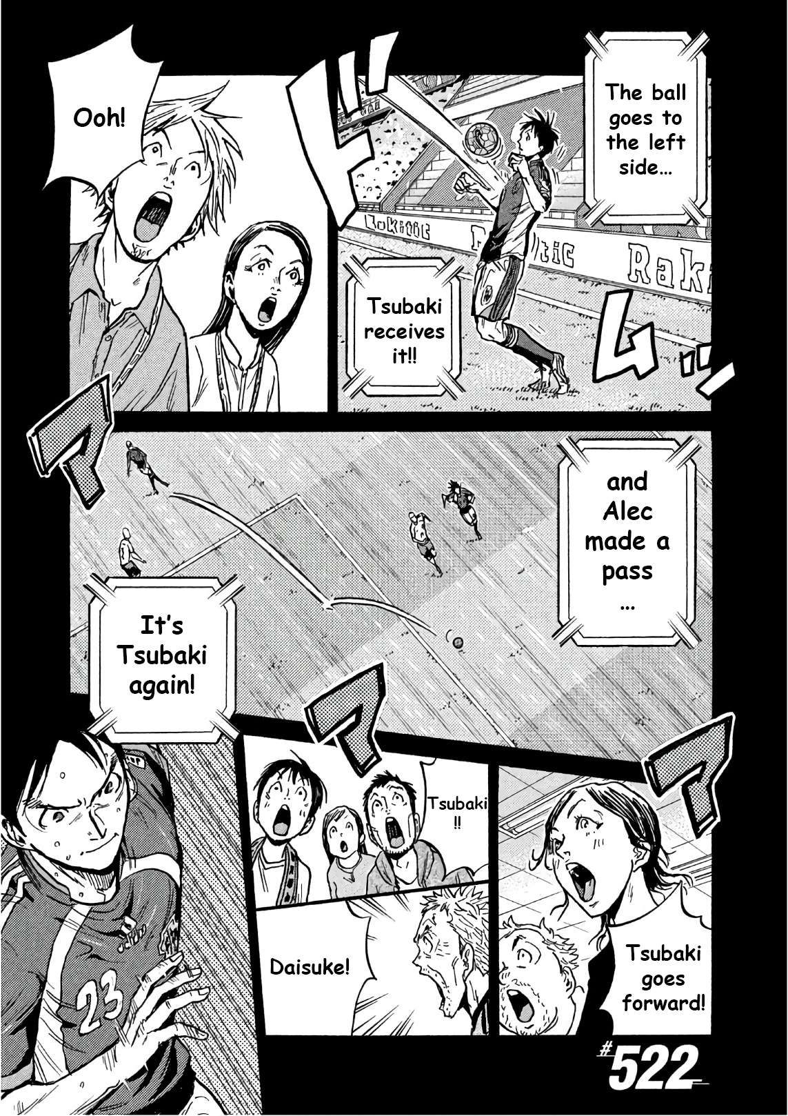 Giant Killing Chapter 522