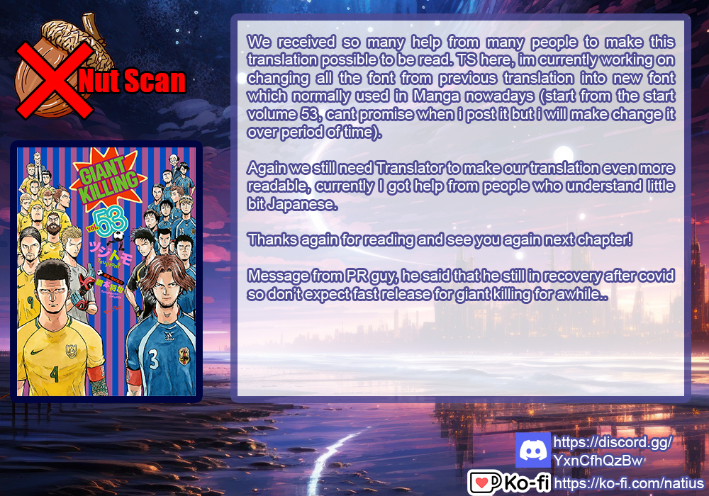 Giant Killing Vol.53 Chapter 523