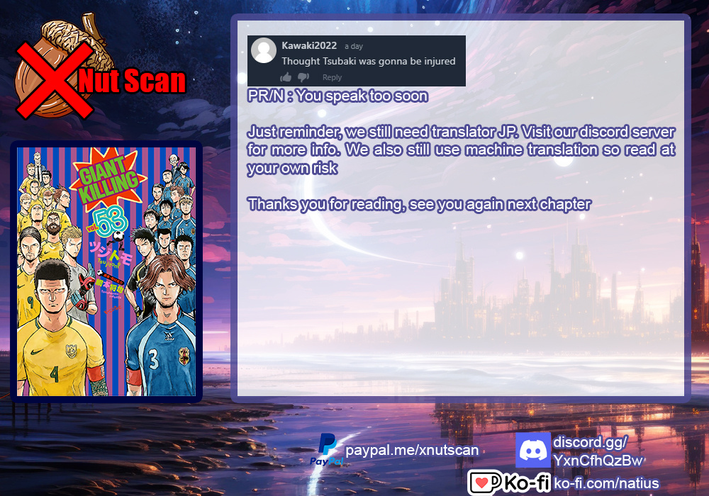 Giant Killing Vol.53 Chapter 524