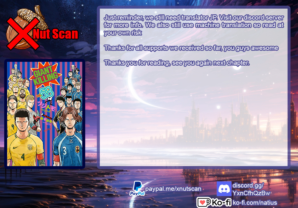 Giant Killing Vol.53 Chapter 525