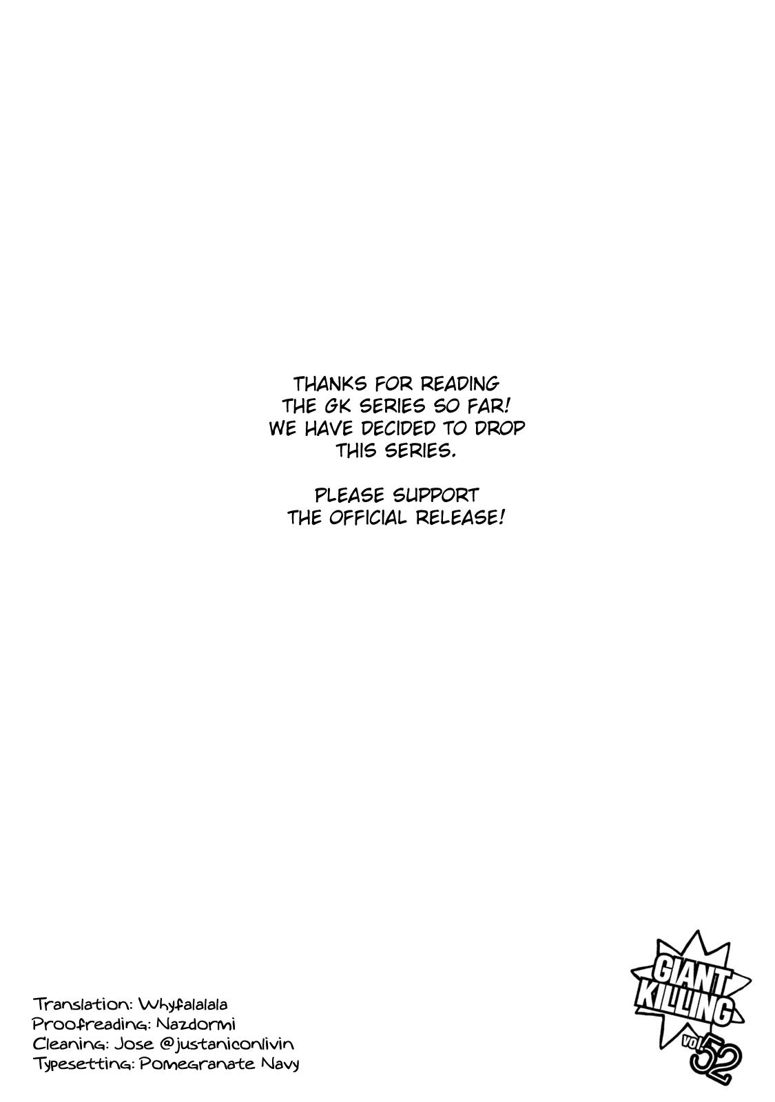 Giant Killing Vol.52 Chapter 514