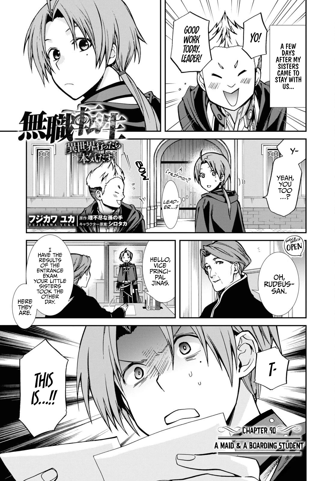 Mushoku Tensei - Isekai Ittara Honki Dasu Chapter 90