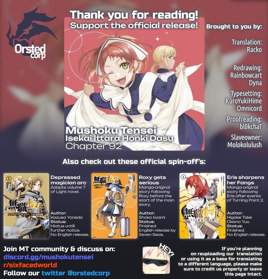 Mushoku Tensei - Isekai Ittara Honki Dasu 92