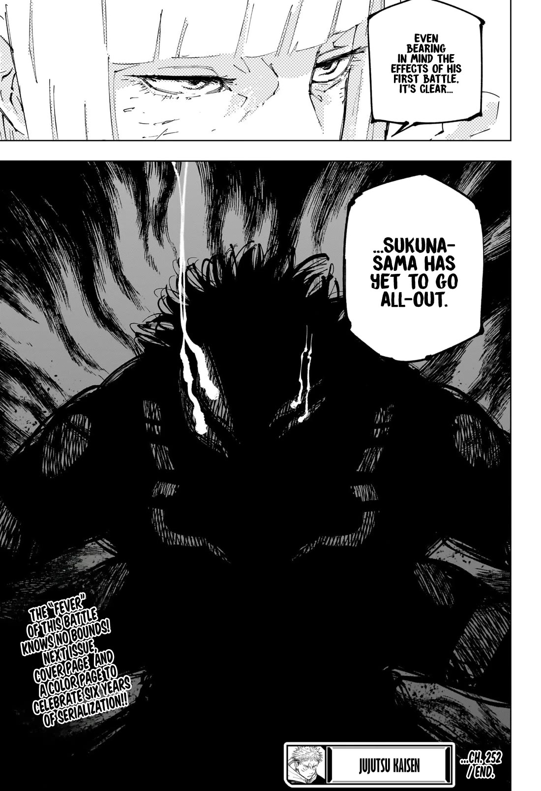 Jujutsu Kaisen Chapter 252