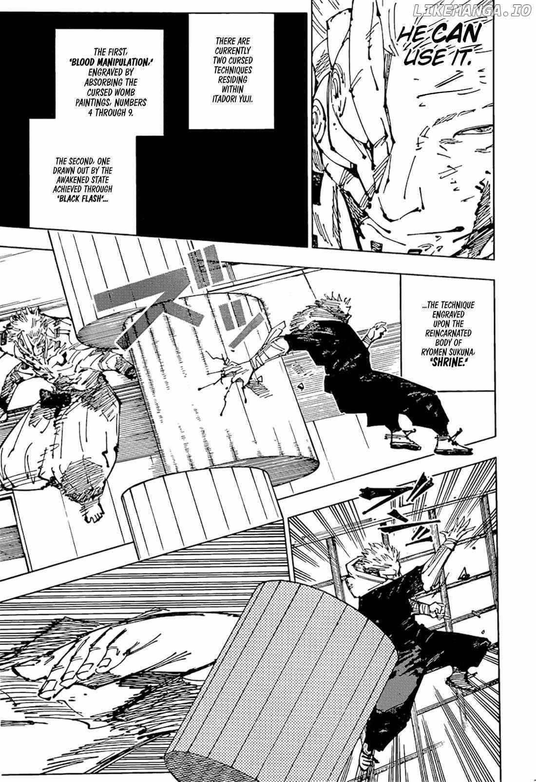 Jujutsu Kaisen Chapter 257