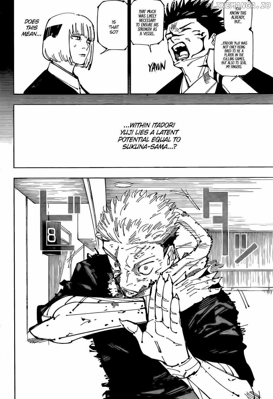 Jujutsu Kaisen Chapter 257