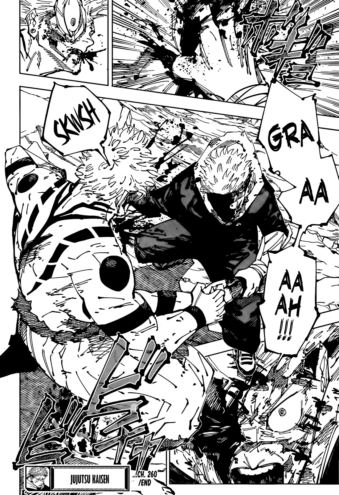 Jujutsu Kaisen Chapter 260