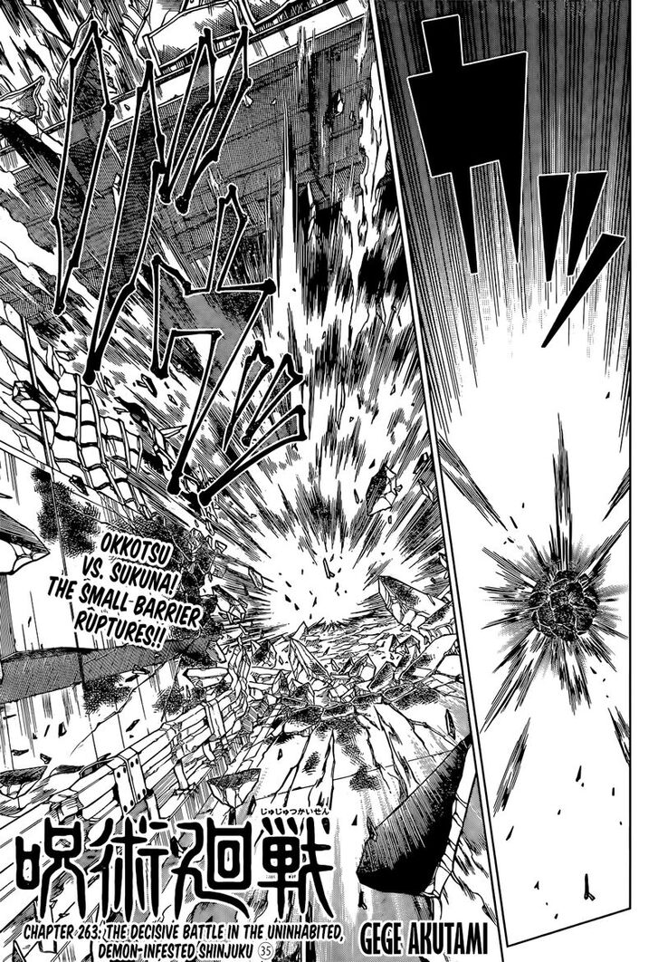 Jujutsu Kaisen Ch.263