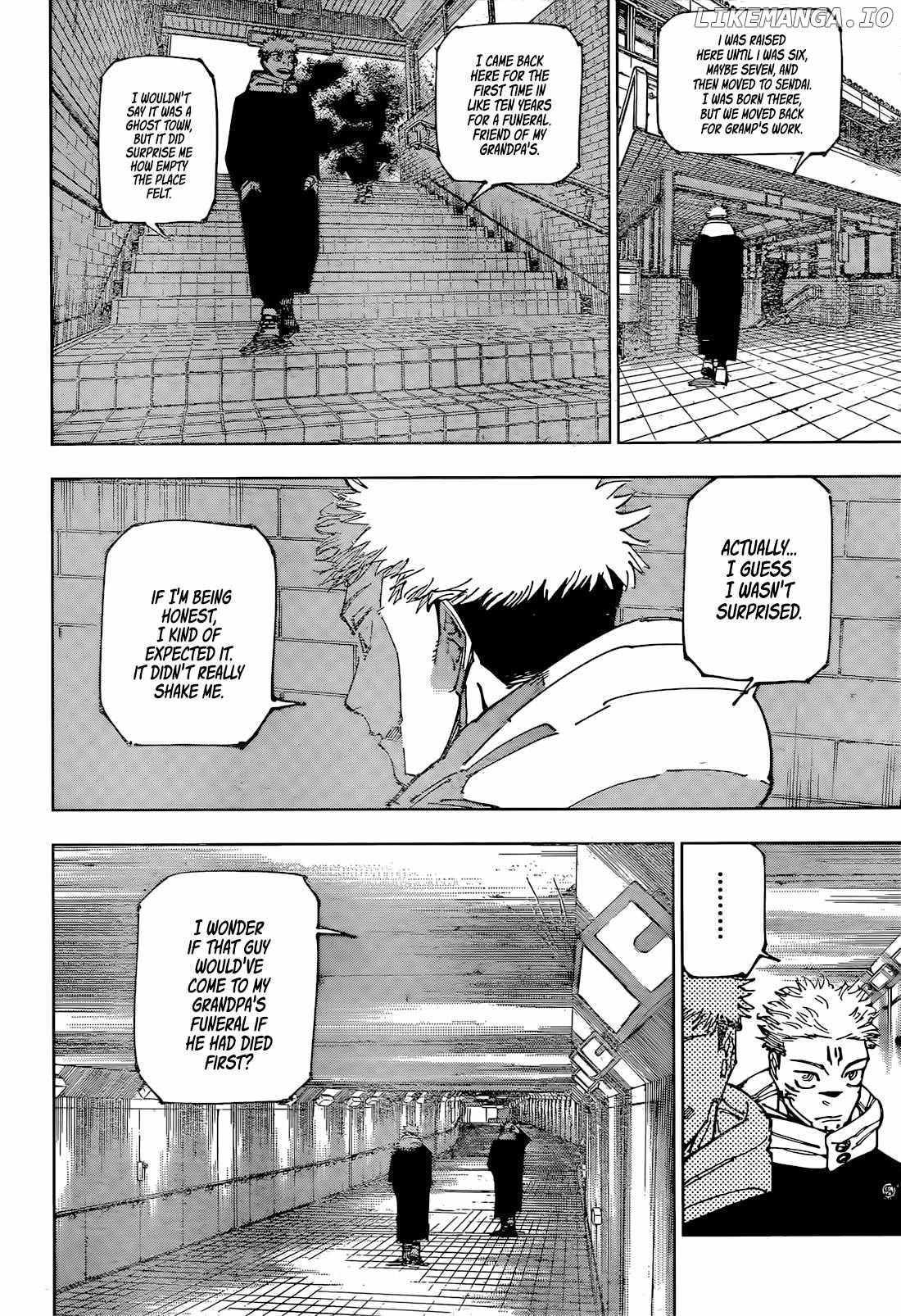 Jujutsu Kaisen Chapter 265