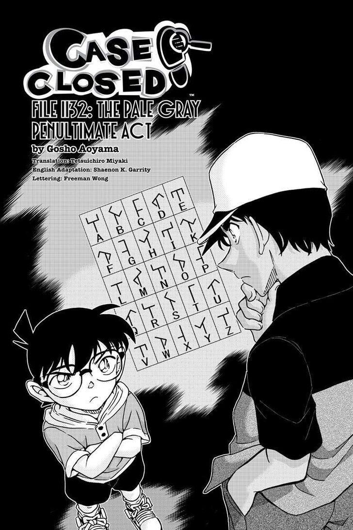Detective Conan Vol.96 Ch.1132