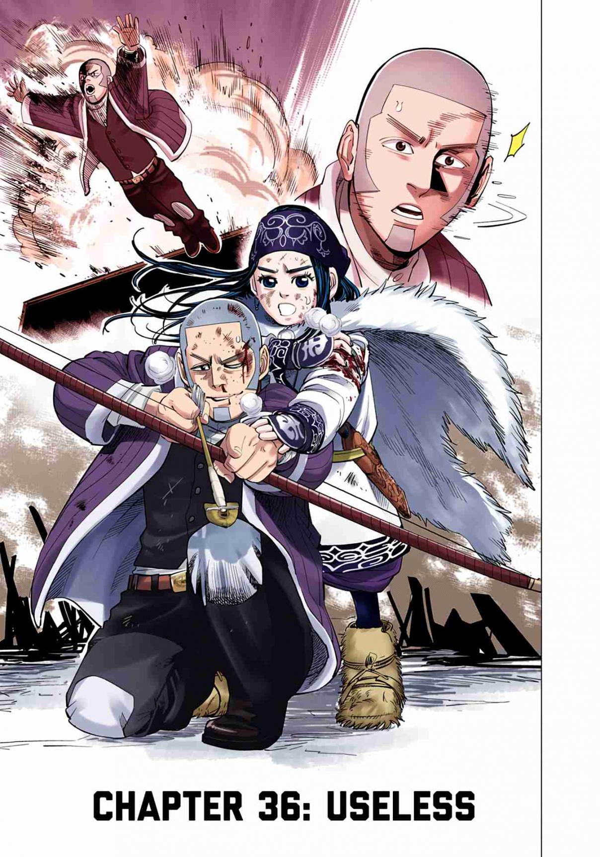Golden Kamuy - Digital Colored Comics 36