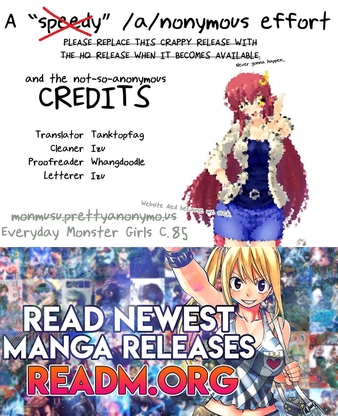 Monster Musume no Iru Nichijou Chapter 85