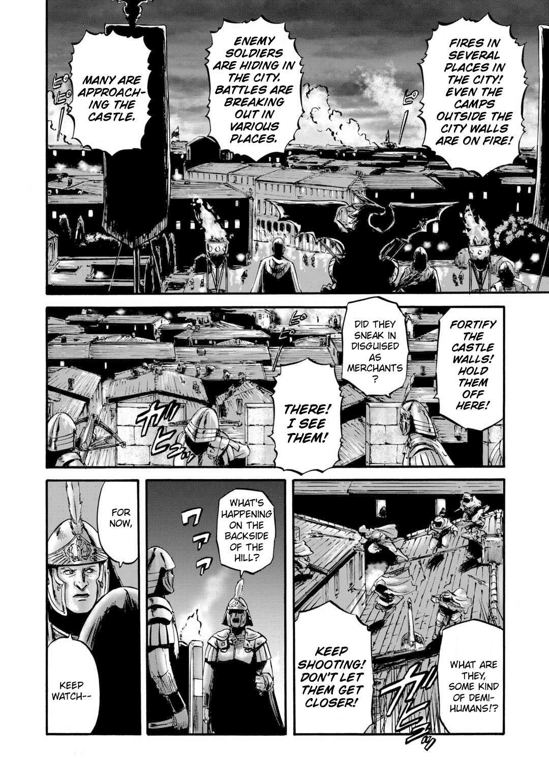 Gate - Jietai Kare no Chi nite, Kaku Tatakeri Chapter 131