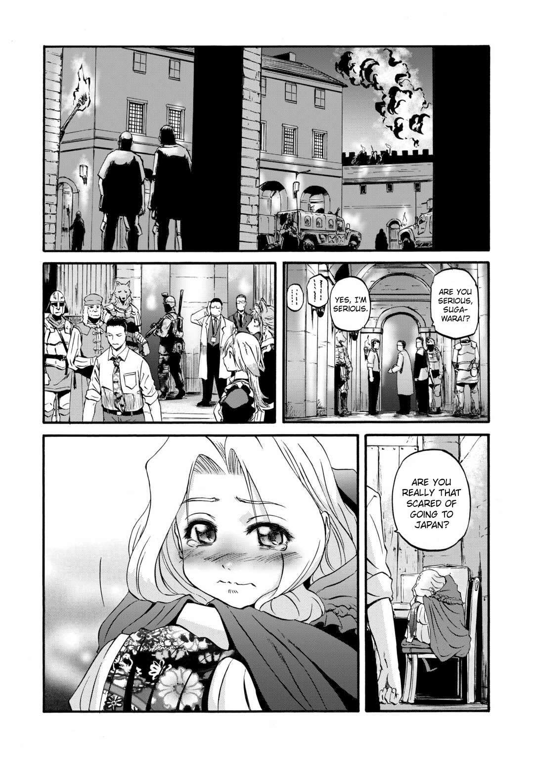 Gate - Jietai Kare no Chi nite, Kaku Tatakeri Chapter 131
