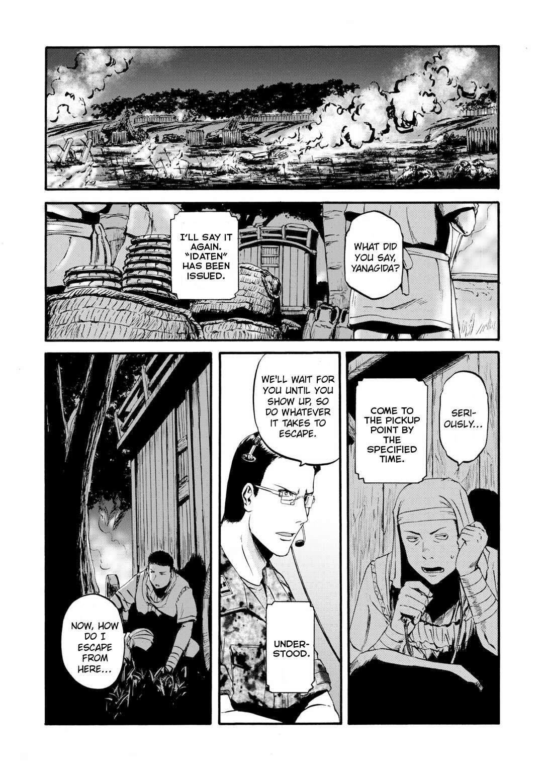 Gate - Jietai Kare no Chi nite, Kaku Tatakeri Chapter 131