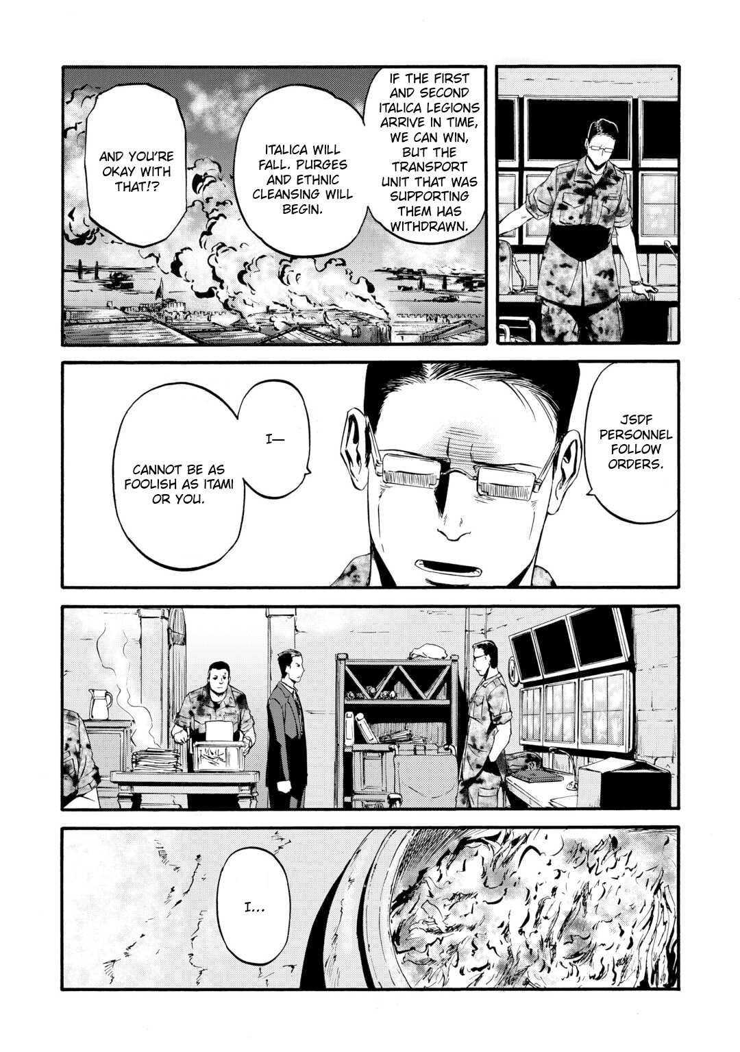 Gate - Jietai Kare no Chi nite, Kaku Tatakeri Chapter 131