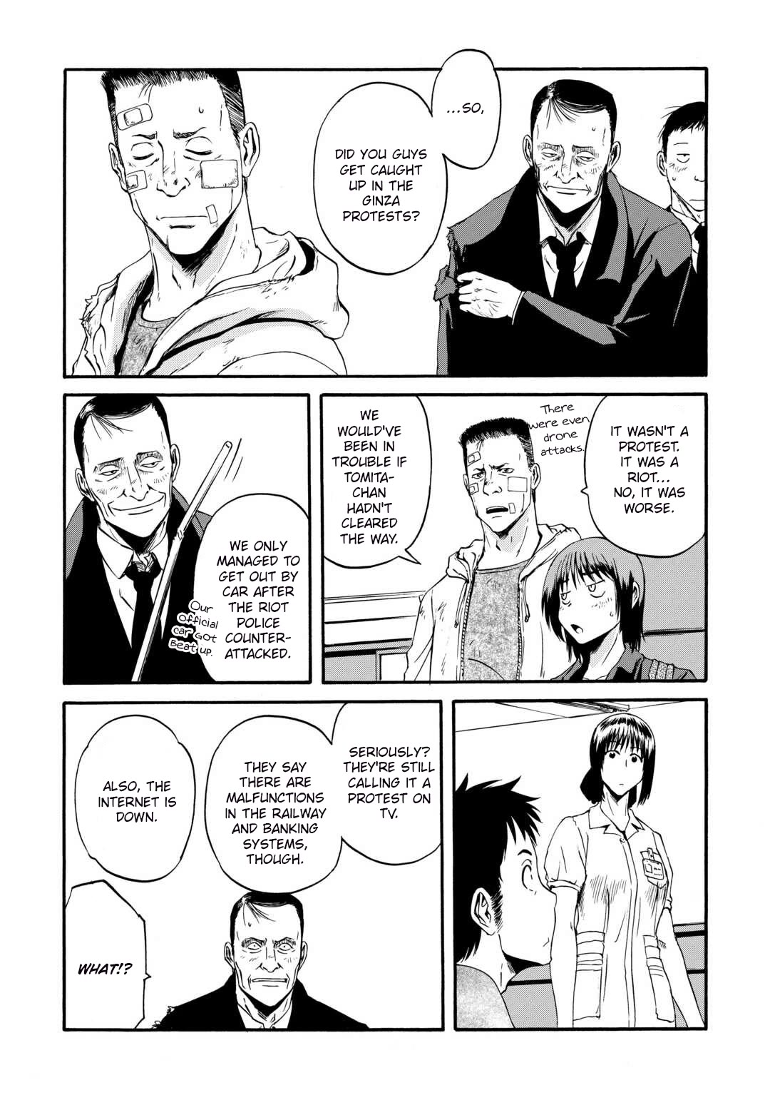 Gate - Jietai Kare No Chi Nite, Kaku Tatakeri Chapter 133