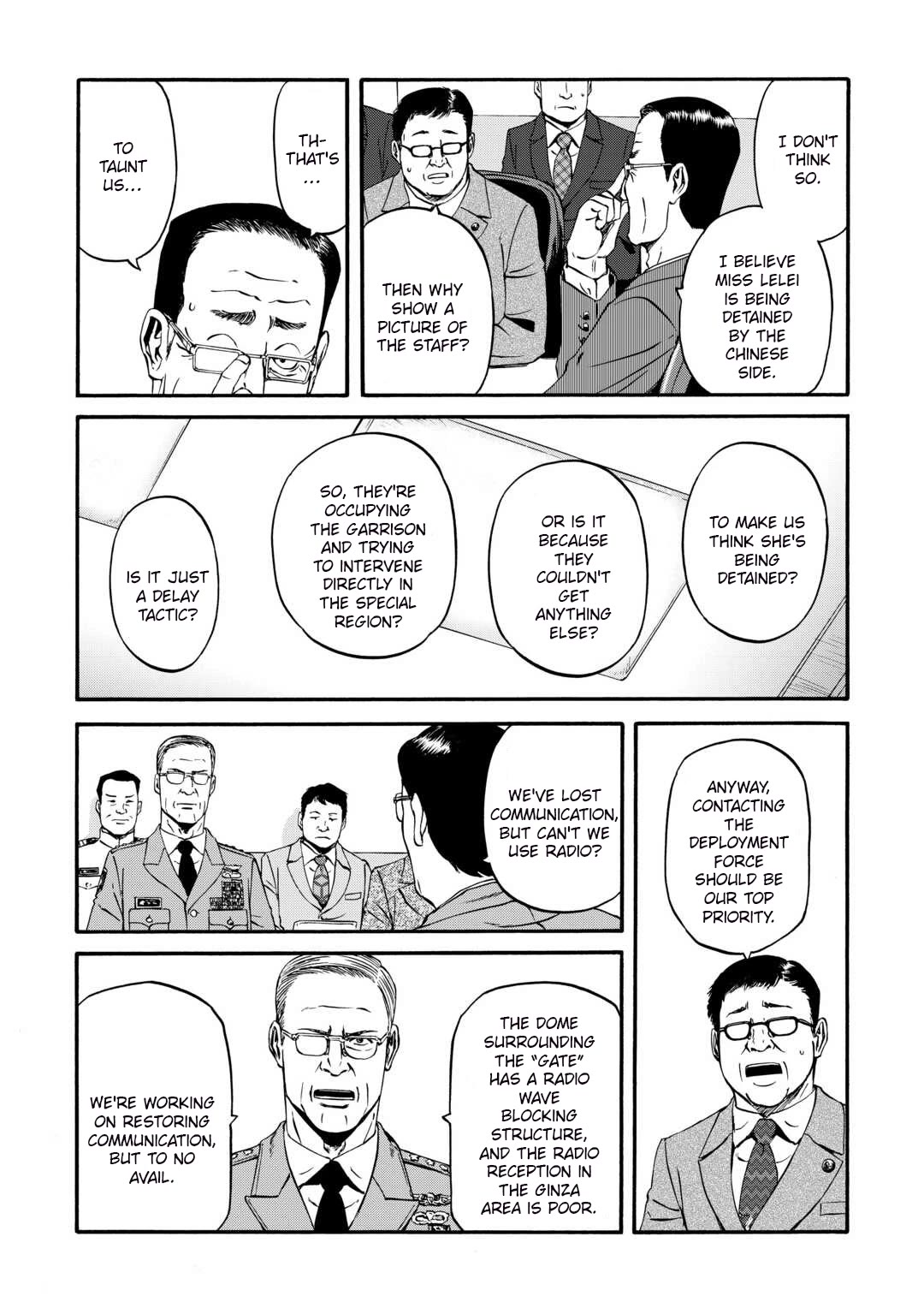 Gate - Jietai Kare No Chi Nite, Kaku Tatakeri Chapter 133