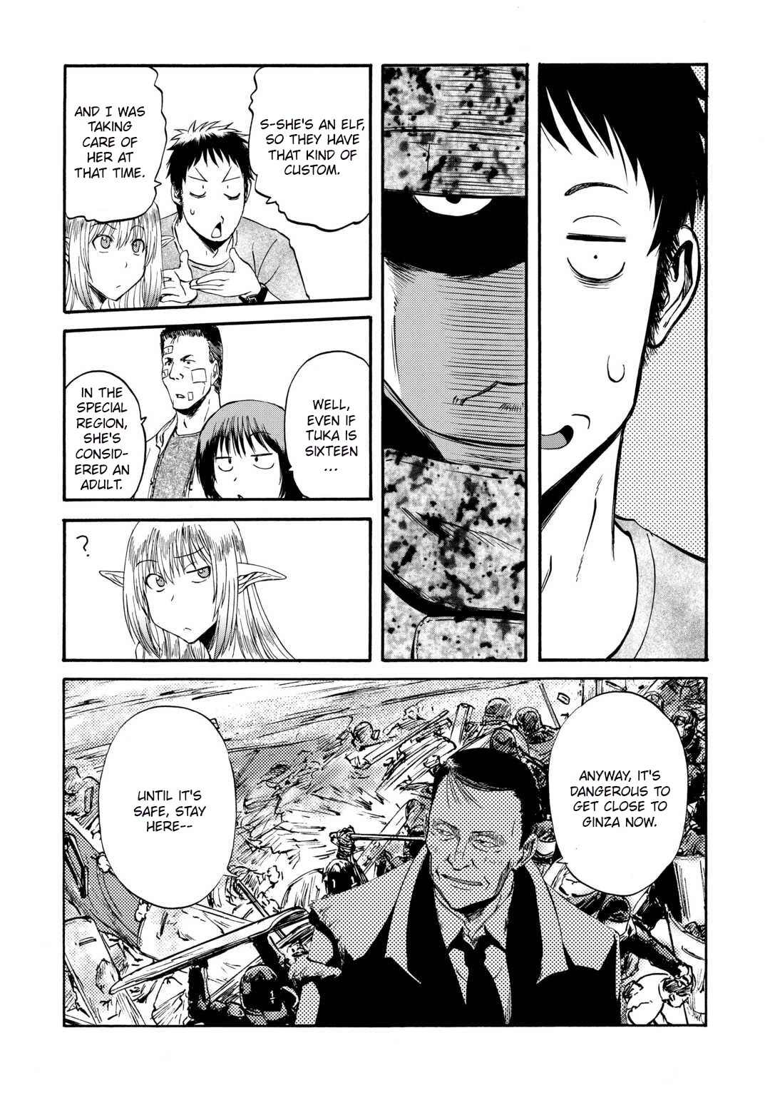 Gate - Jietai Kare No Chi Nite, Kaku Tatakeri Chapter 133