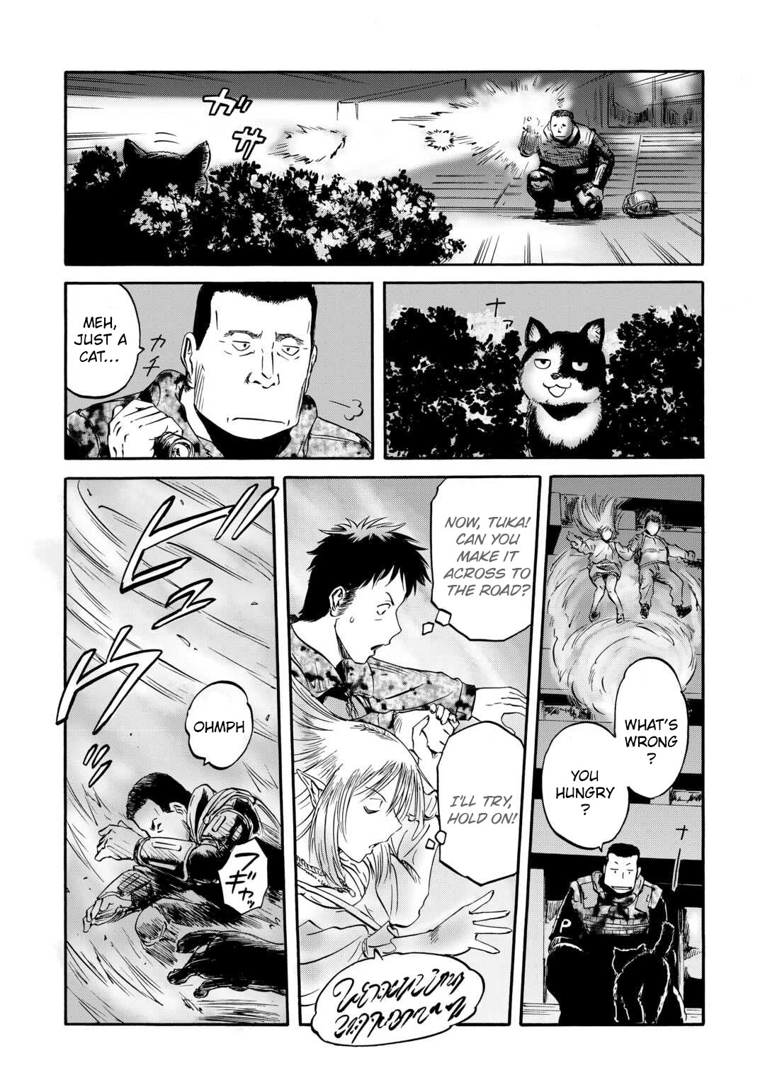 Gate - Jietai Kare no Chi nite, Kaku Tatakeri Chapter 135