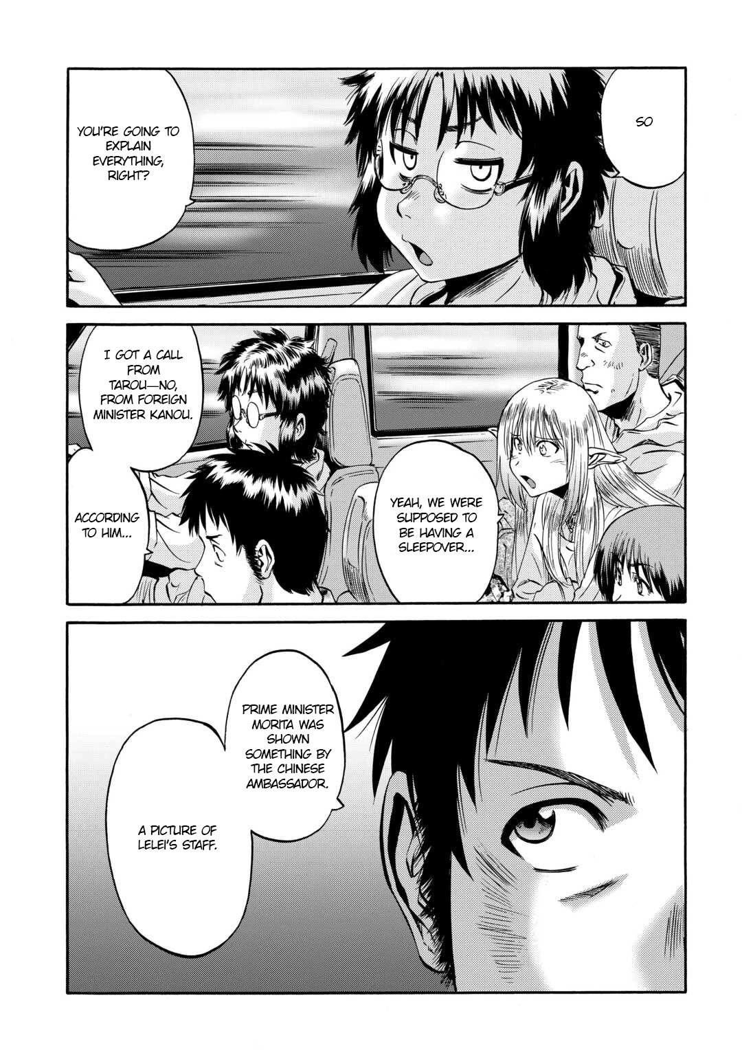 Gate - Jietai Kare no Chi nite, Kaku Tatakeri Chapter 135
