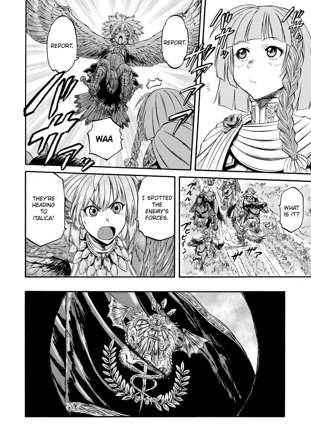 Gate - Jietai Kare no Chi nite, Kaku Tatakeri Chapter 122