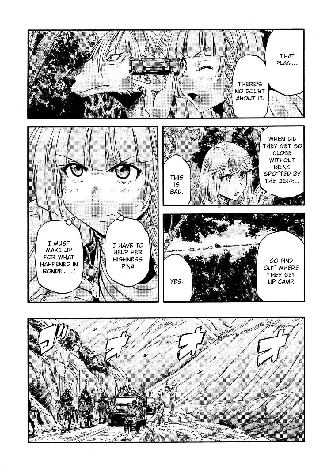 Gate - Jietai Kare no Chi nite, Kaku Tatakeri Chapter 122