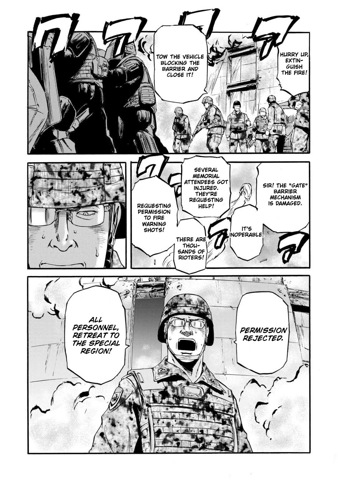 Gate - Jietai Kare No Chi Nite, Kaku Tatakeri Chapter 125