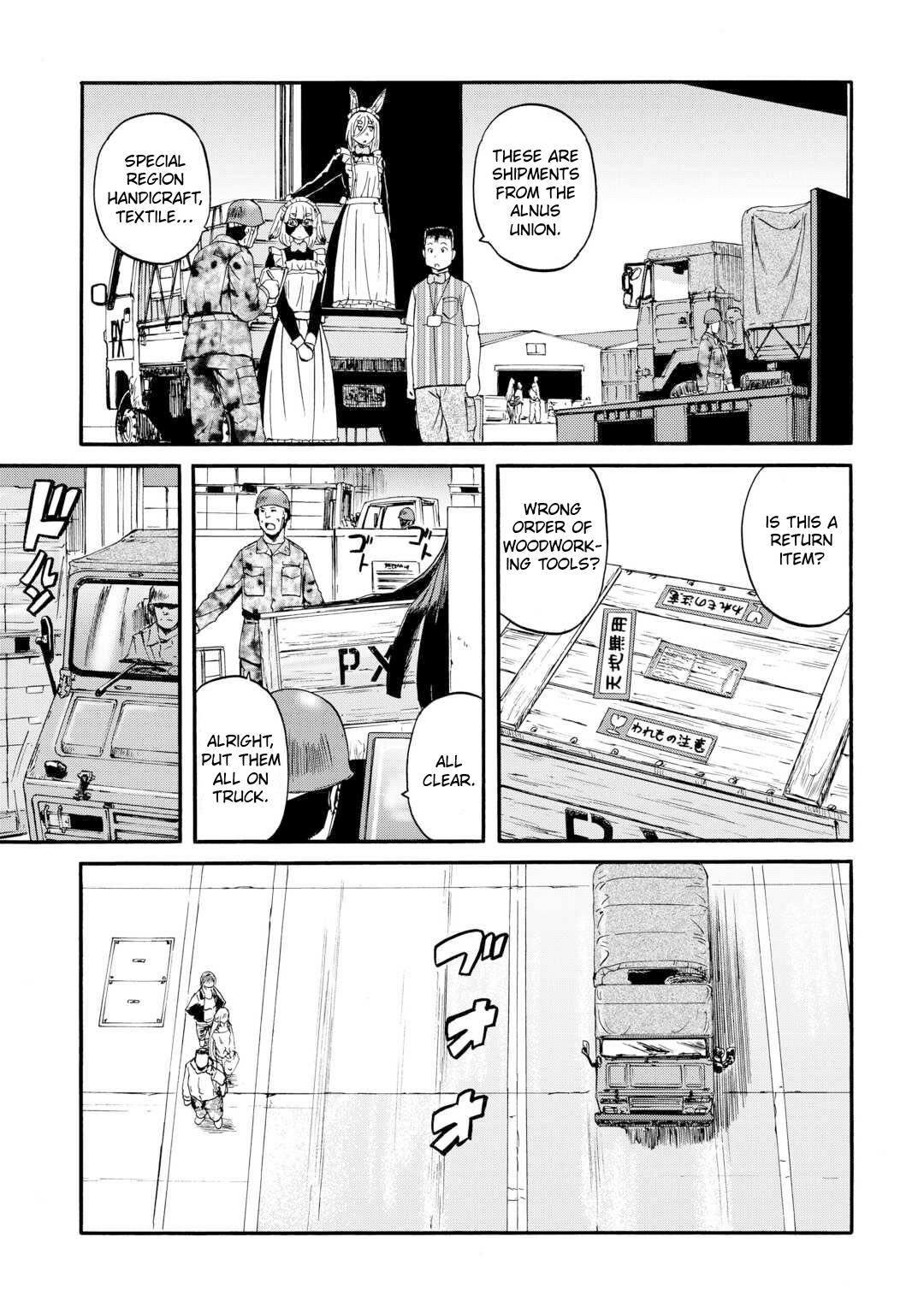 Gate - Jietai Kare No Chi Nite, Kaku Tatakeri Chapter 125