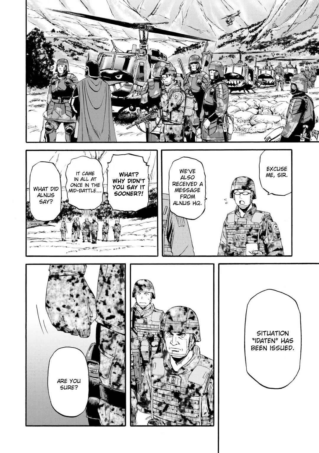 Gate - Jietai Kare No Chi Nite, Kaku Tatakeri Chapter 128