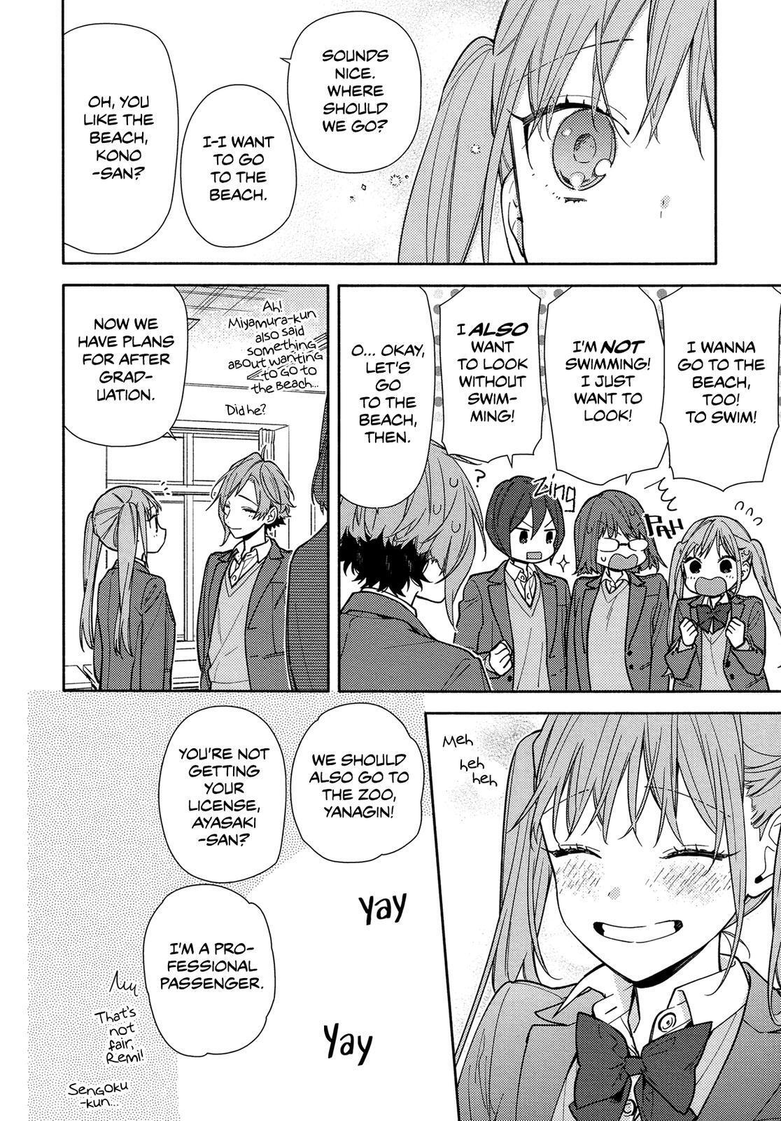 Horimiya Chapter 122.1