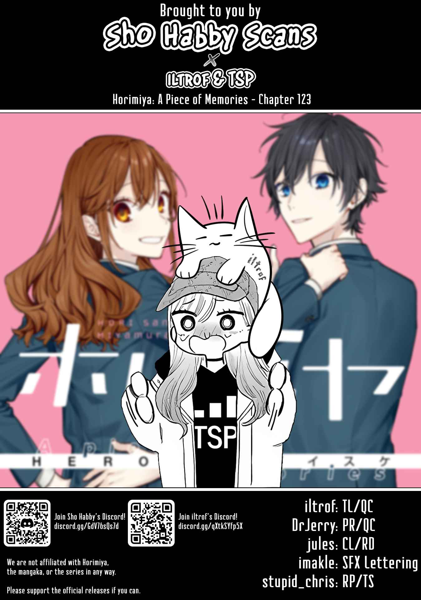 Horimiya Chapter 129