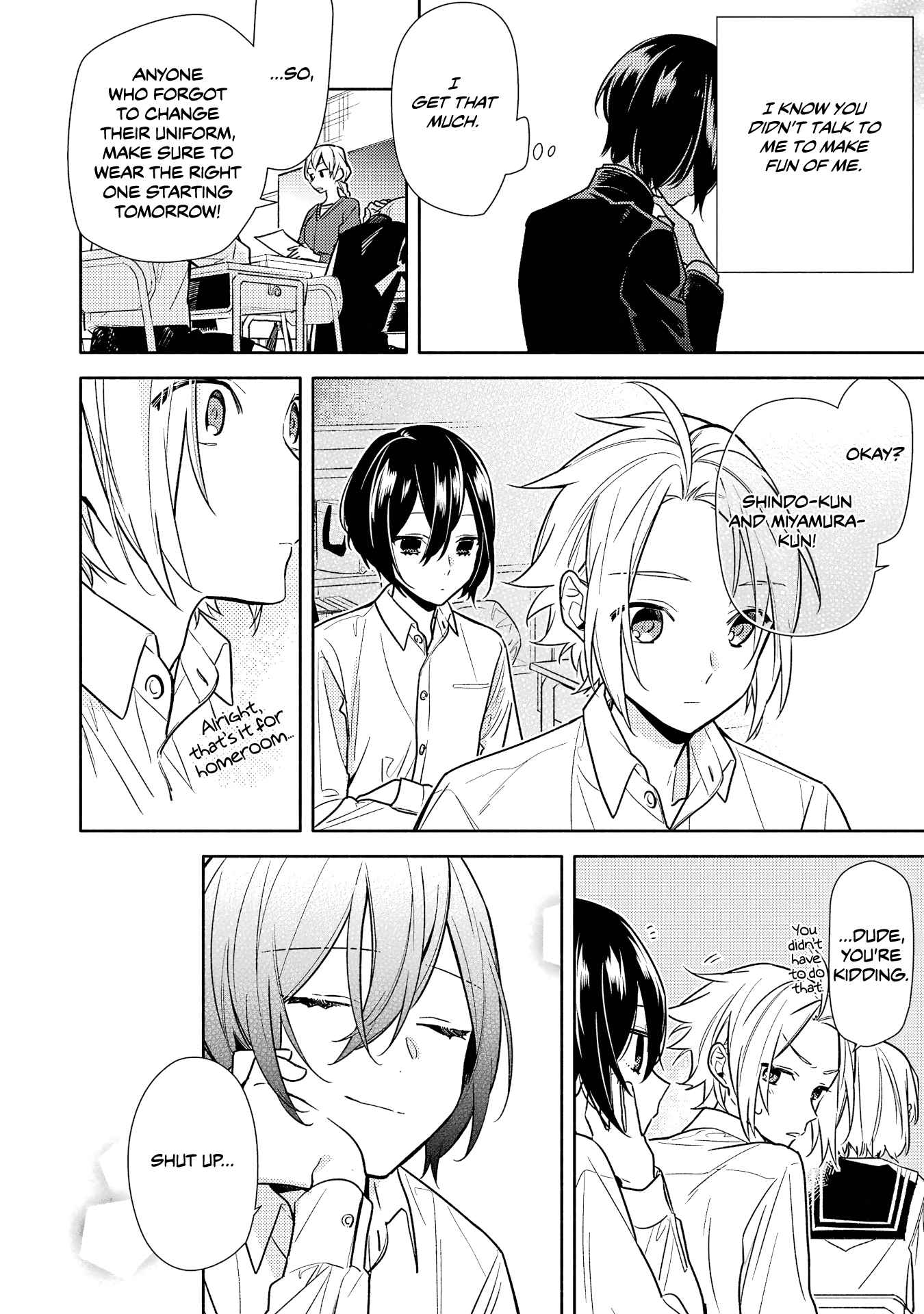 Horimiya Chapter 133