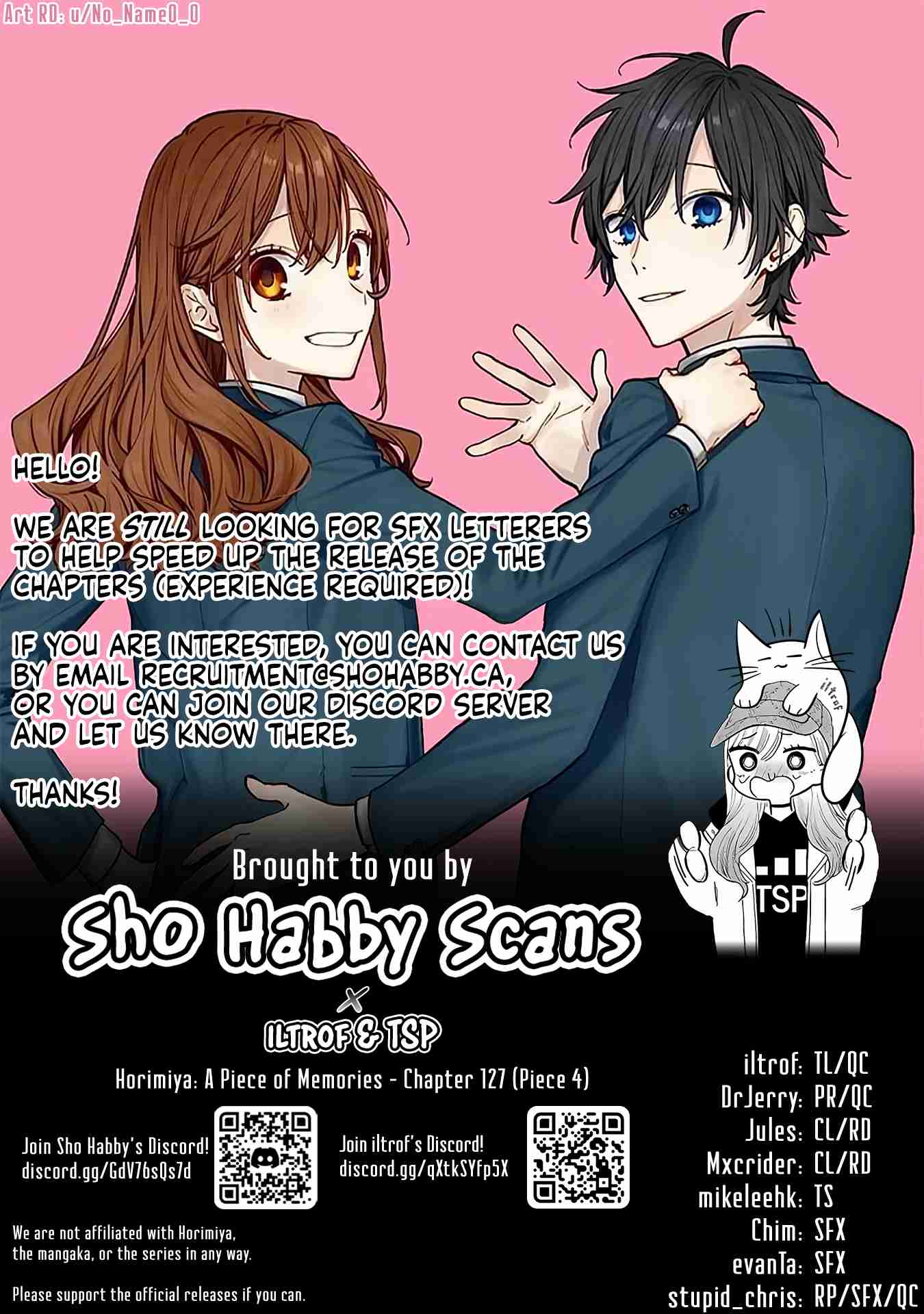 Horimiya Chapter 133