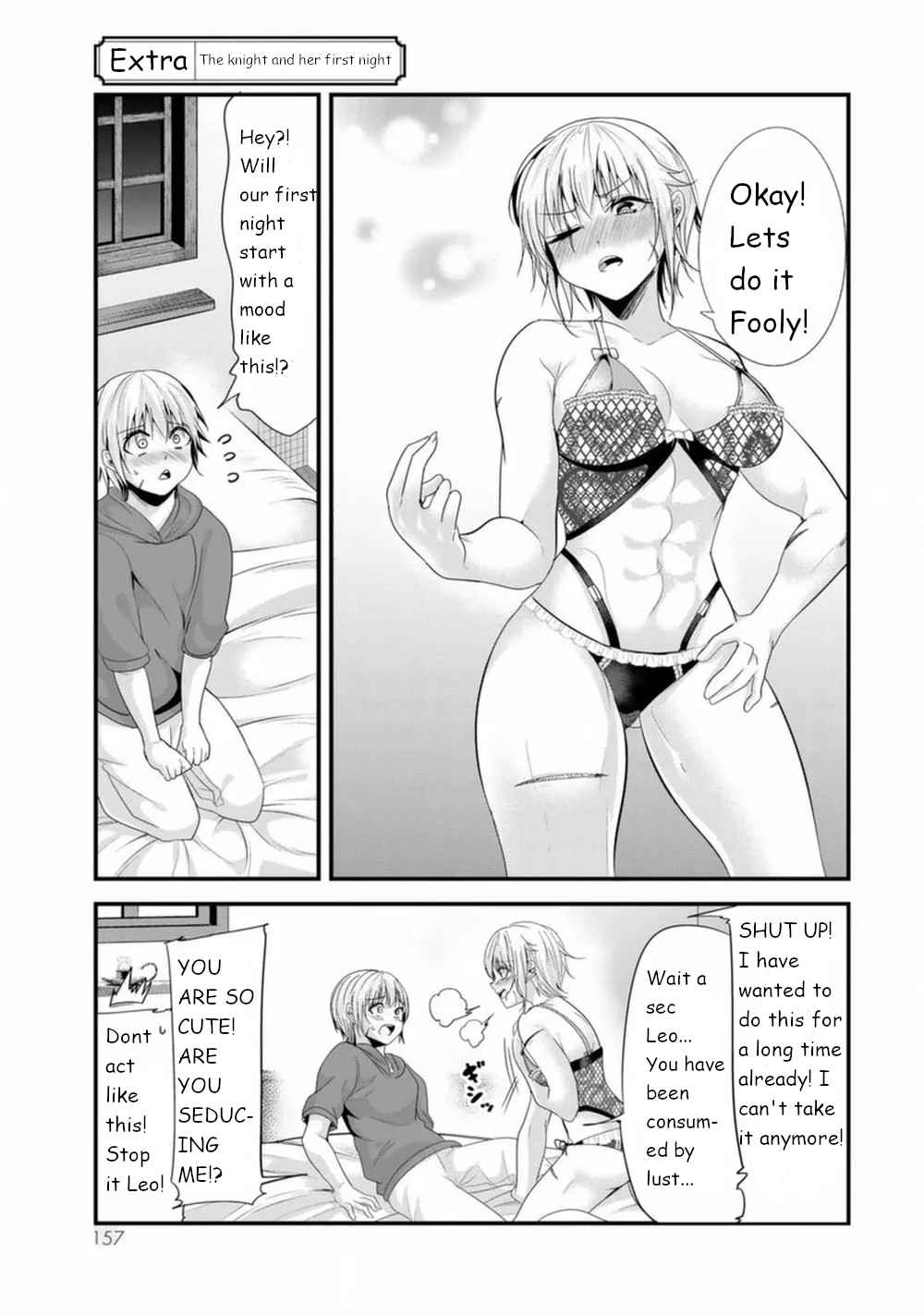 A Story About Treating a Female Knight, Who Has Never Been Treated as a Woman, as a Woman 131.5